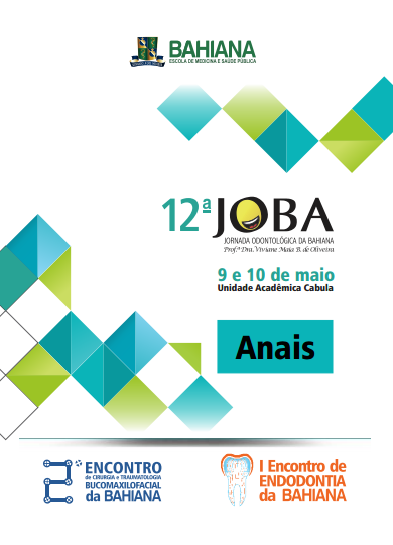 					Visualizar v. 4 (2013): Supl. 1 - 12º Jornada Odontológica da Bahiana (JOBA)/2º Encontro de Cirurgia e Traumatologia Bucomaxilofa/1º Endodontia
				